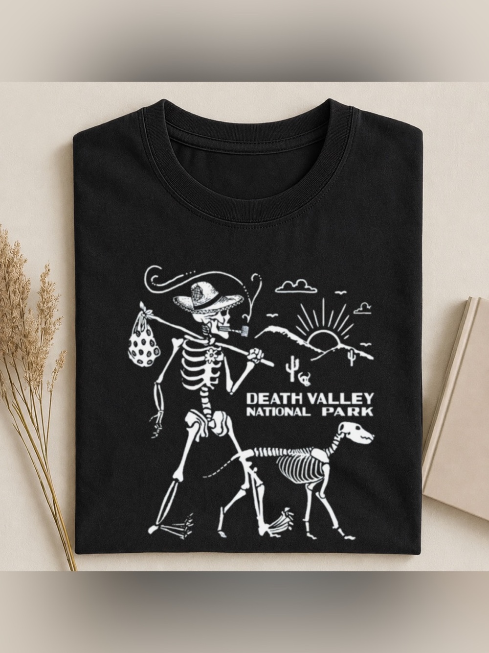 Death Valley National Park Graphic Tee - Classic Black